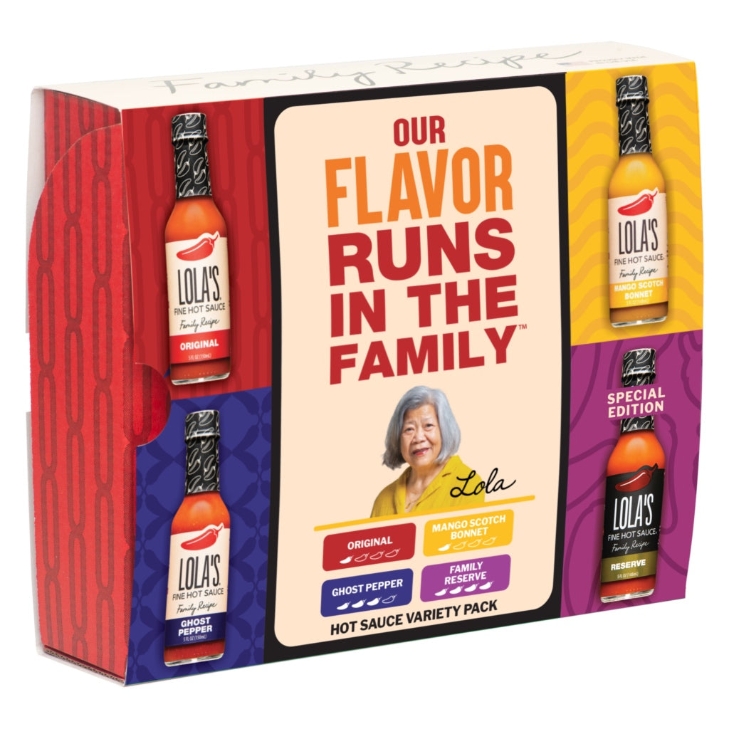 Lola’s Fine Hot Sauce Gift Set (4-pack)