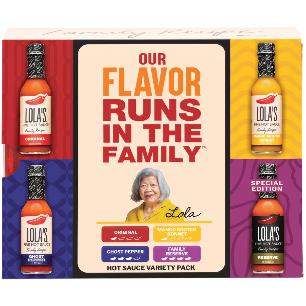 Lola’s Fine Hot Sauce Gift Set (4-pack)