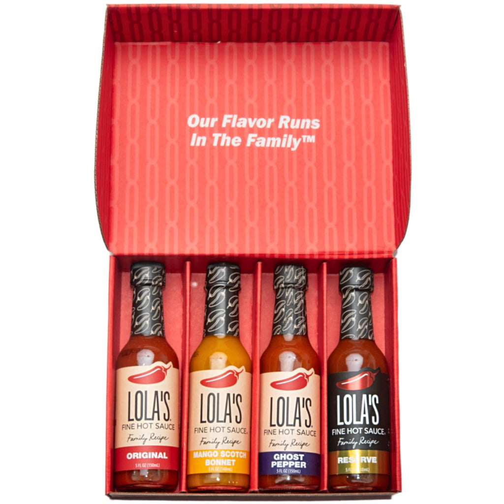 Lola’s Fine Hot Sauce Gift Set (4-pack)