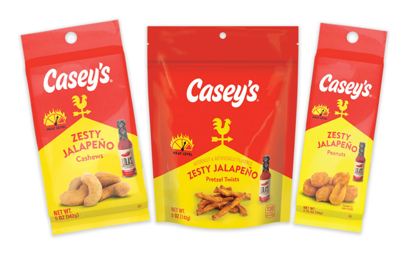 Lola's Fine Hot Sauce and Casey's Welcome 2022 with Spicy Snack Collaboration