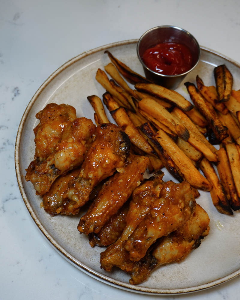 Garlic Ghost Pepper Wings! 👻🌶️
