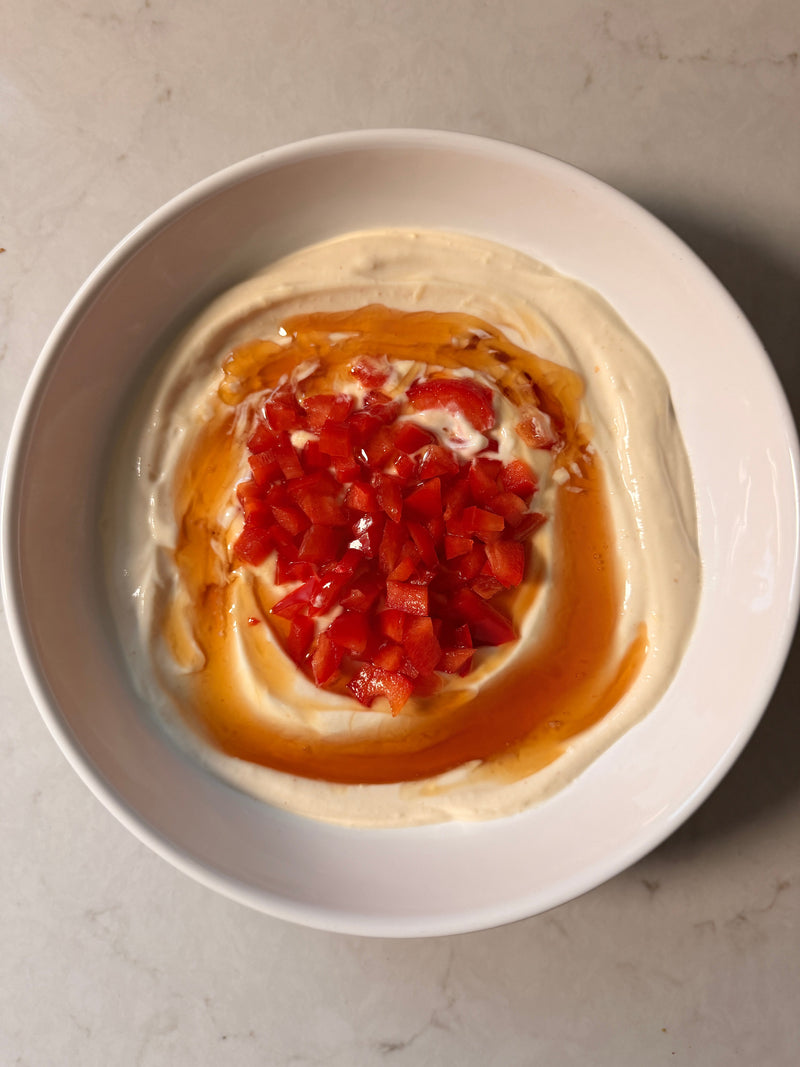 LEMON HONEY RICOTTA DIP 🍋🍯🍅