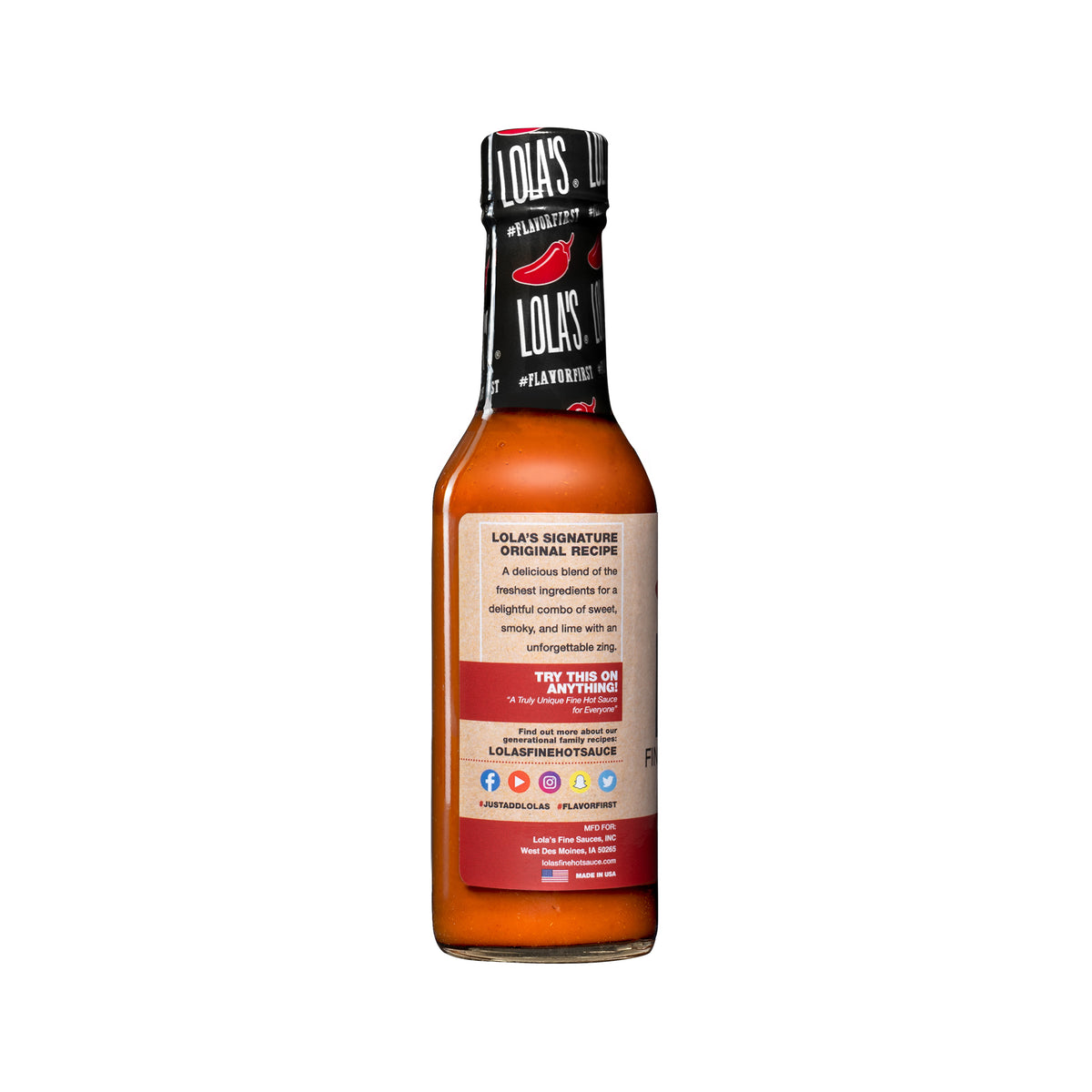 pimpandhost reallola-issue изображения Lolas Original Hot Sauce (5 oz) - Authentic Flavor | Lolas Fine Sauces – Lola's Fine Sauces