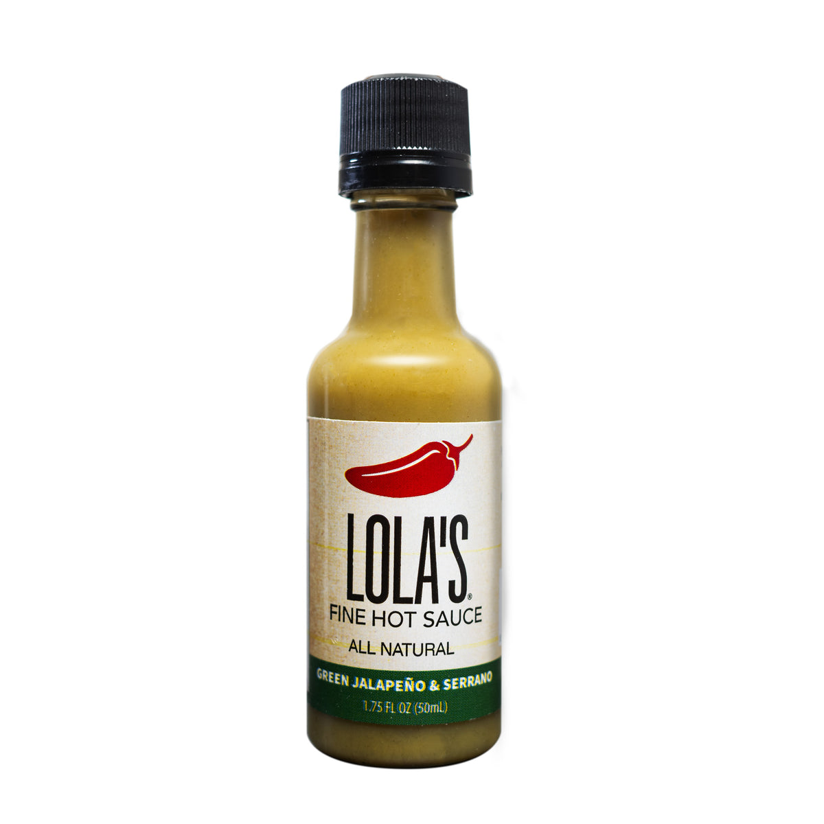 Lola's Green Jalapeño and Serrano Sauce (2 oz)