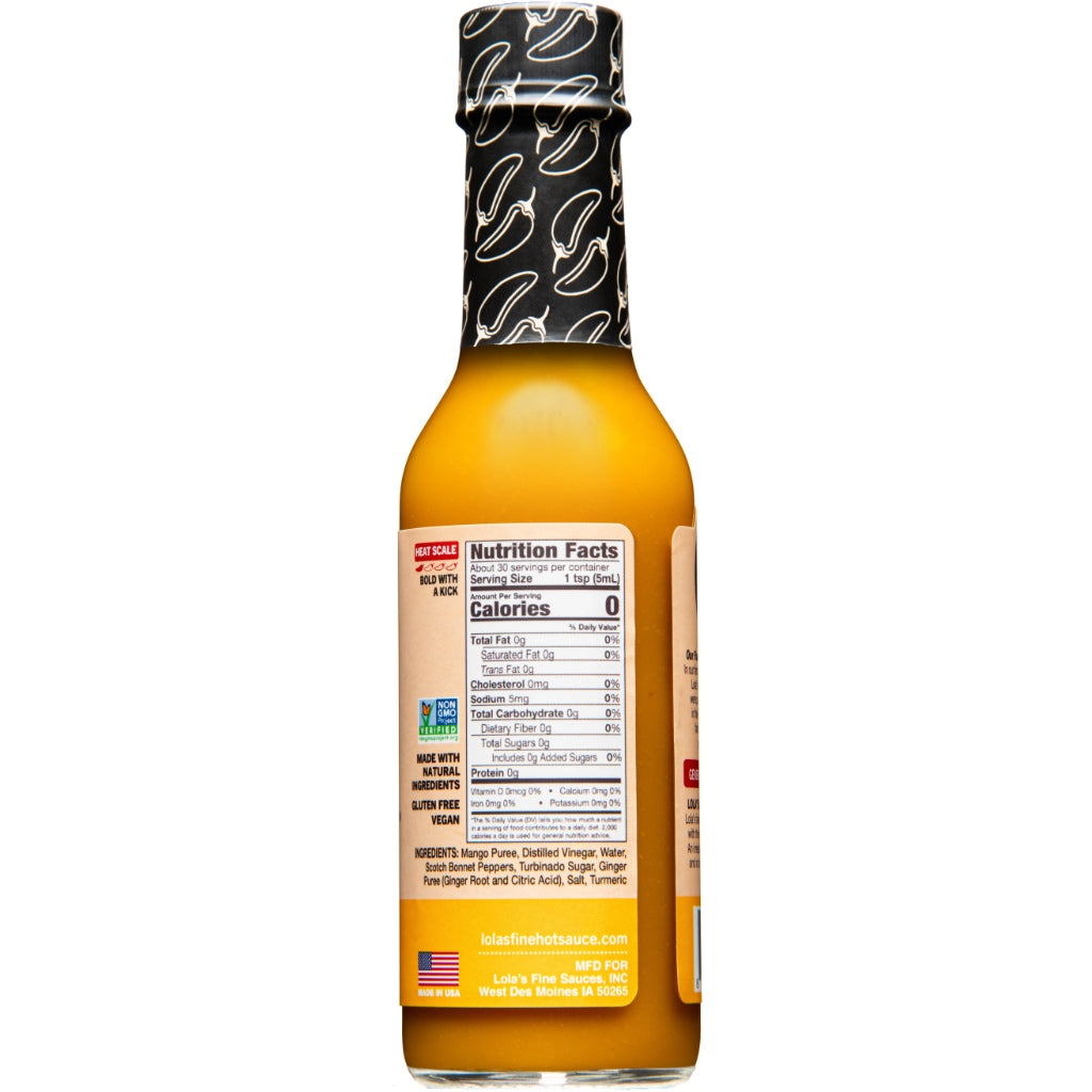 Lola's Mango Scotch Bonnet Hot Sauce