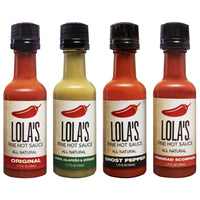 Lola's Hot Sauce 1.75oz Mini Bottle Variety Pack