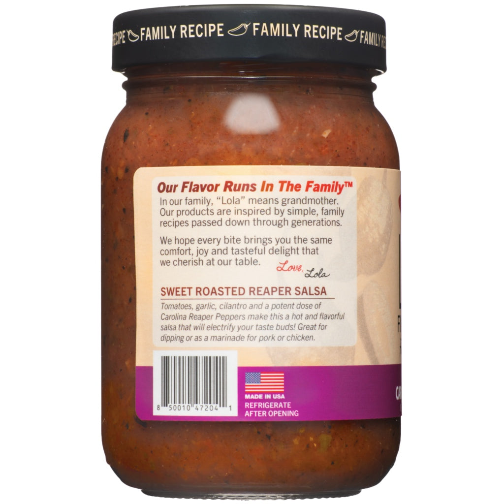 Lola's Roasted Carolina Reaper Salsa