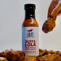 Lola's Buffa-Lola (Buffalo Style) Wing Sauce Made with Real Butter