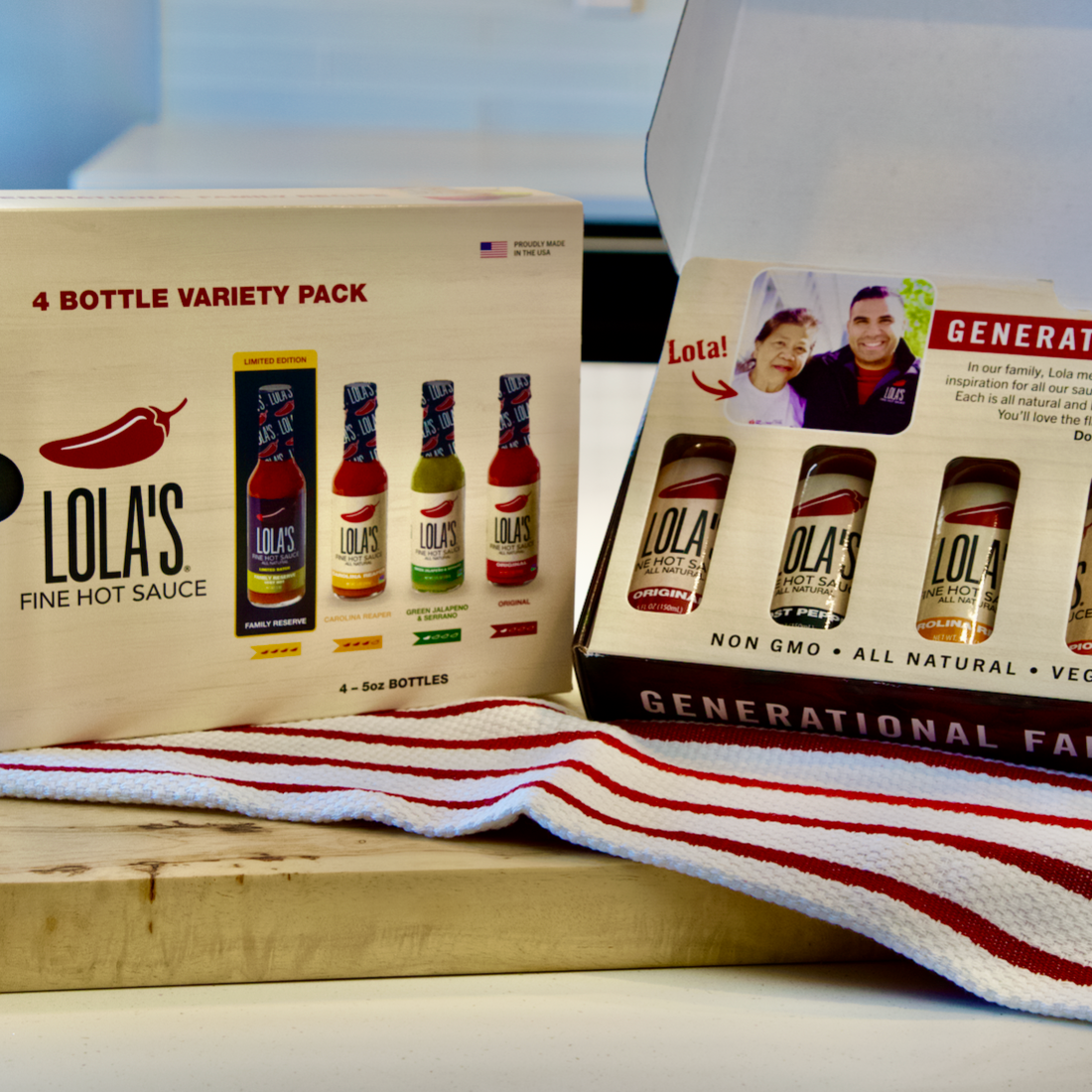 Lola’s Fine Hot Sauce Gift Set (6-pack)