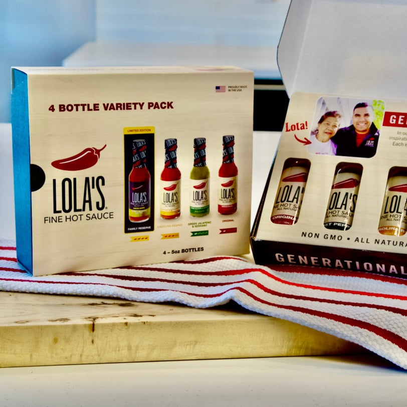 Lola’s Fine Hot Sauce Gift Set (4-pack)