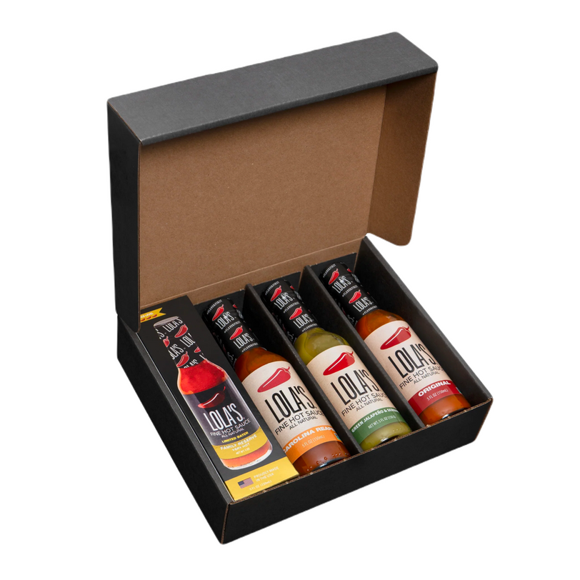 Lola’s Fine Hot Sauce Gift Set (4-pack)