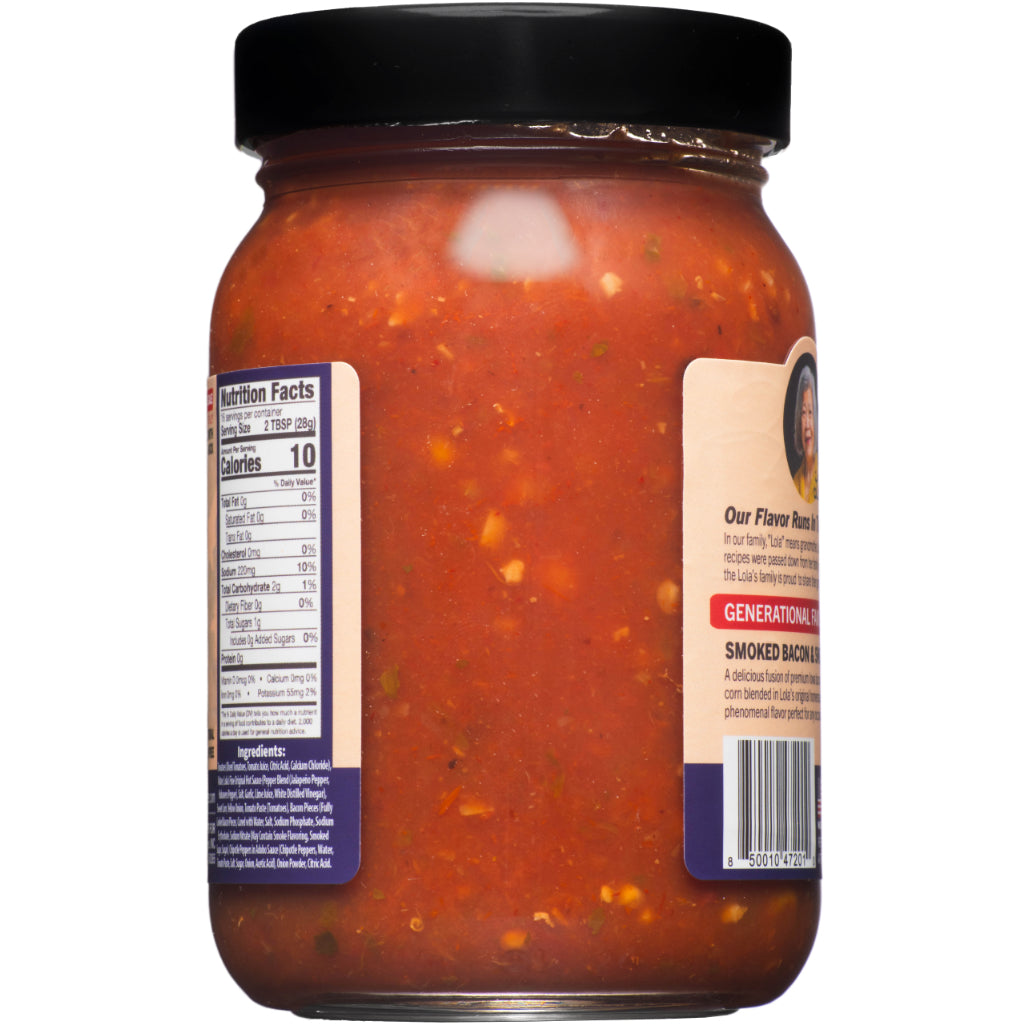 Lola's Smoked Bacon & Sweet Corn Salsa