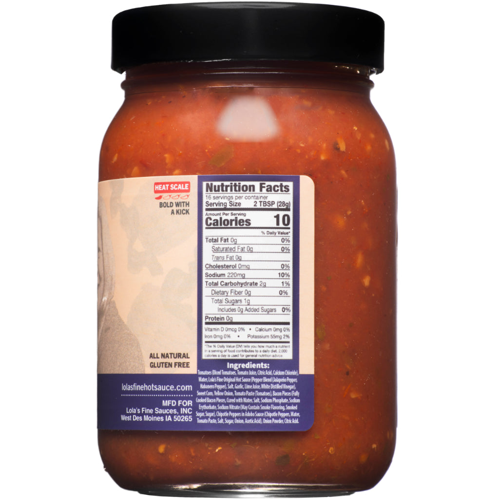 Lola's Smoked Bacon & Sweet Corn Salsa
