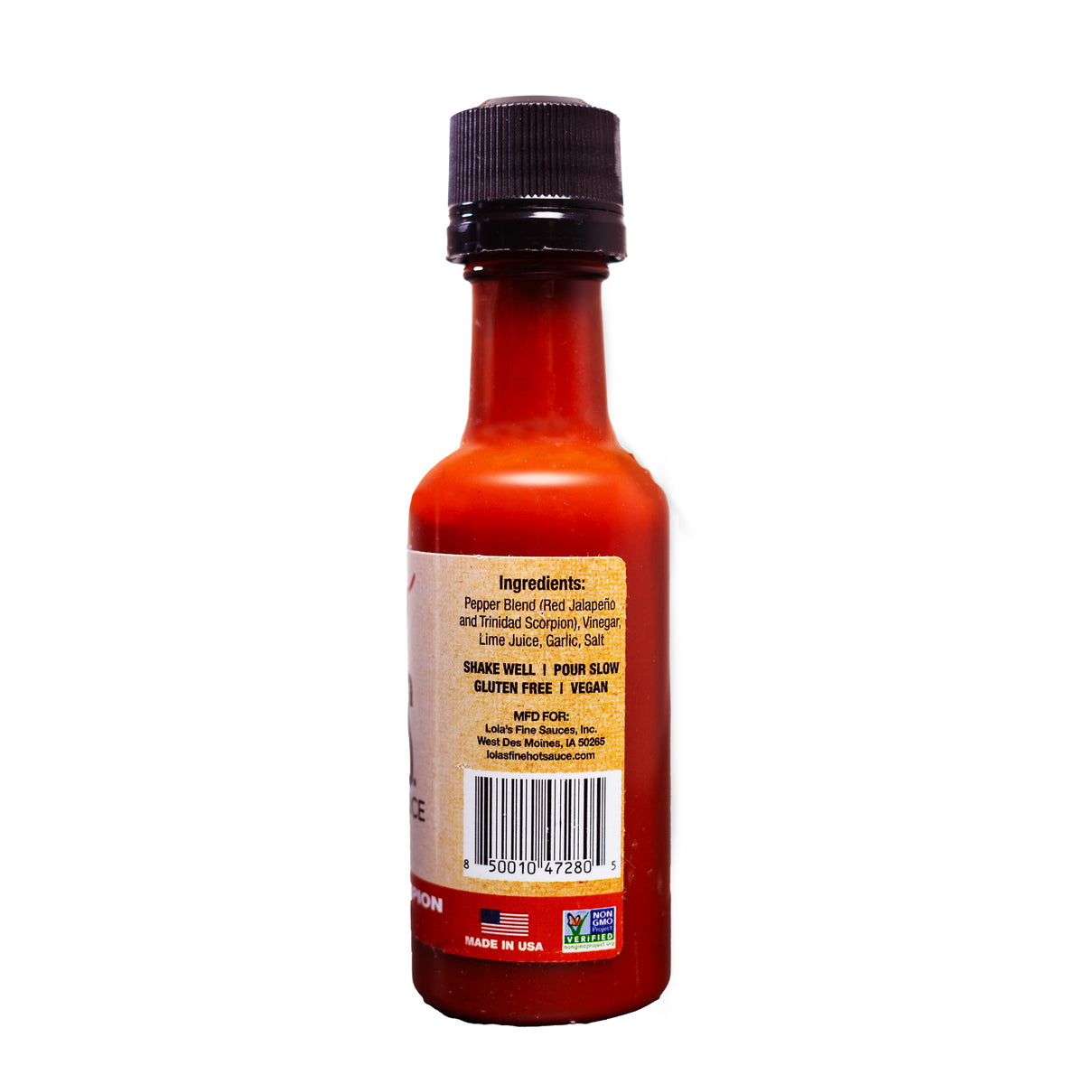 Lola's Trinidad Scorpion Hot Sauce (2 oz)